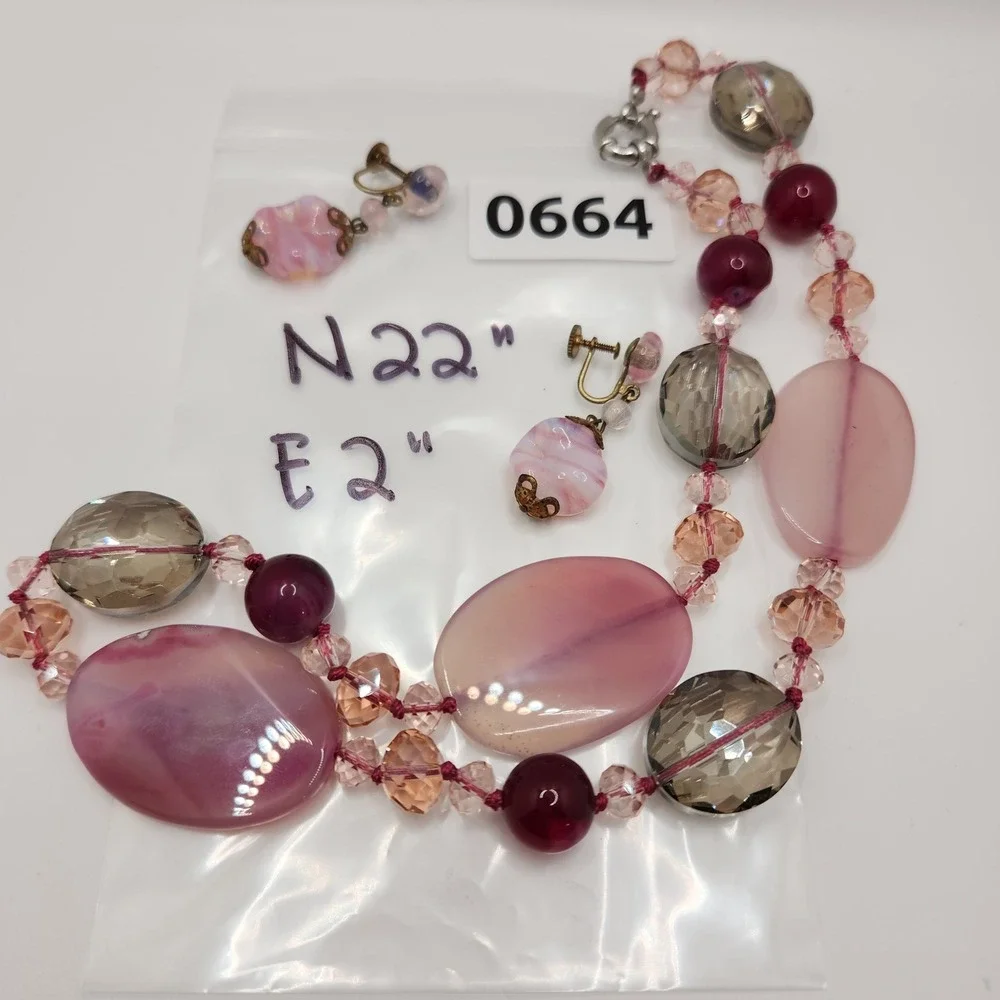 Estate Jewelry vintage pink